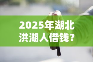 2025年湖北洪湖人借钱？推荐五个公积金贷款的平台