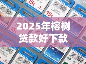 2025年榕树贷款好下款了：看看这5个最新能下来钱的平台