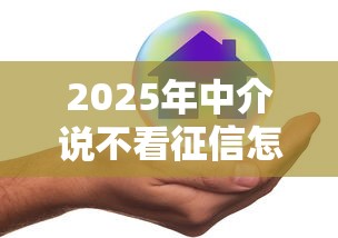 2025年中介说不看征信怎么办理？整合五个哪些是正规网贷平台