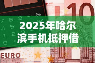 2025年哈尔滨手机抵押借钱，公布5个有车贷款平台