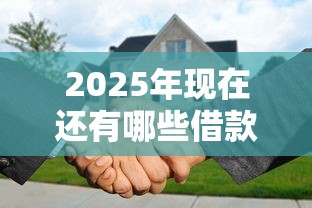 2025年现在还有哪些借款好下款：罗列5个黑户都可以通过的贷款平台