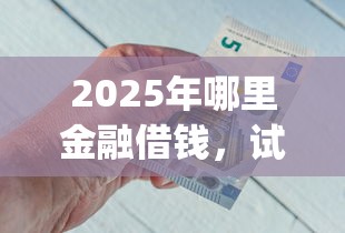 2025年哪里金融借钱，试试这5个秒下700芝麻分贷款app