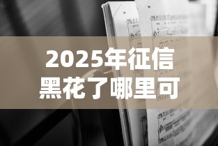 2025年征信黑花了哪里可以借钱急用啊，整理五个无视黑白100%秒下网贷