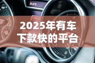 2025年有车下款快的平台？整合5个信用花了平台能借到钱