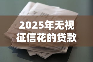 2025年贷款被拒是怎么回事？分享5个不看综合评分额度高下款快平台