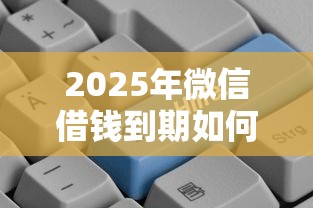 2025年微信借钱到期如何还款，罗列五个信用贷款平台好