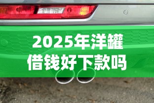 2025年洋罐借钱好下款吗：推荐5个汽车抵押贷款平台比较好