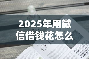 2025年用微信借钱花怎么样还：看看这五个网贷不上征信的平台