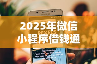 2025年微信小程序借钱通过？整合5个网贷借款平台好