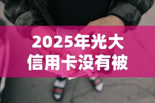2025年光大信用卡没有被拒，推荐五个网贷平台利息