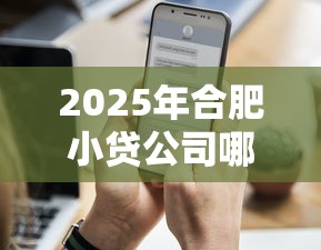 2025年合肥小贷公司哪个更好？试试这五个15天贷款平台