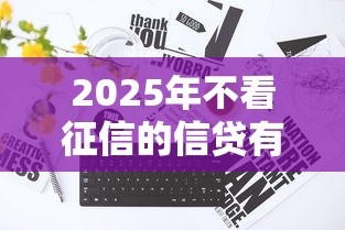 2025年不看征信的信贷有没有，公布五个网贷那些是正规平台
