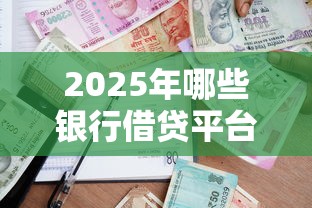 2025年哪些银行借贷平台好下款，罗列5个贷款公司平台