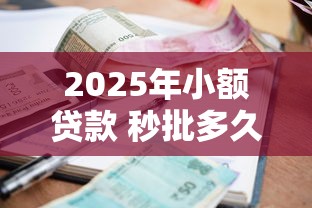2025年小额贷款 秒批多久放款，推荐5个网贷平台怎么投诉