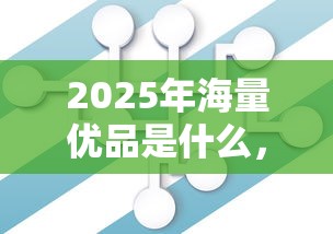2025年海量优品是什么，整合五个60到65借款平台