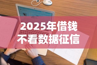 2025年借钱不看数据征信：试试这5个征信花了能下款的平台
