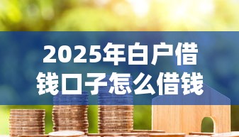 2025年白户借钱口子怎么借钱？看看这5个贷款客户平台