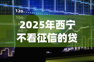2025年西宁不看征信的贷款银行？试试这5个极速审核的网贷app