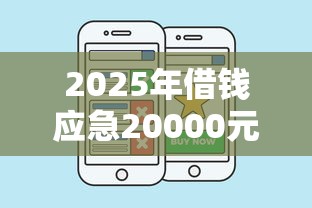 2025年借钱应急20000元：推荐五个好下口子网