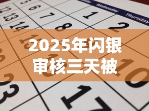 2025年闪银审核三天被拒？梳理5个黑贷款平台