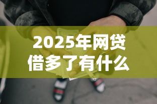 2025年网贷借多了有什么影响：分享5个最新贷款平台