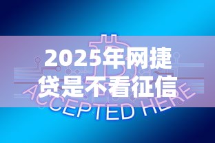 2025年网捷贷是不看征信查询吗：梳理5个48期贷款平台