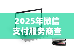 2025年微信支付服务商查询入口，罗列五个十八岁可以贷款的平台