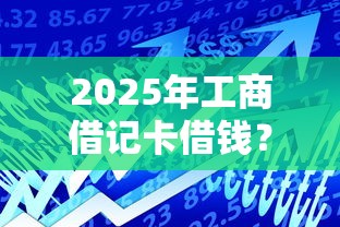 2025年工商借记卡借钱？梳理五个网络贷款平台
