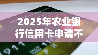 2025年农业银行信用卡申请不过，分享5个好通过的贷款平台
