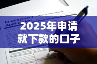 2025年申请就下款的口子有哪些？公布5个黑户可快速办理小额贷款业务的口子
