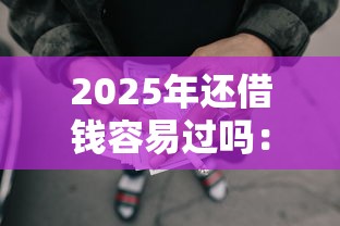 2025年还借钱容易过吗：梳理五个借款平台贷款靠谱