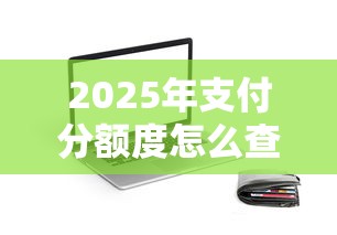 2025年支付分额度怎么查询？试试这五个最好下款的贷款平台