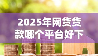 2025年网货货款哪个平台好下款？公布5个黑户成功获取大额贷款的口子