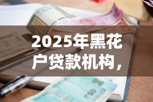 2025年黑花户贷款机构，罗列五个借款平台利息低还的时间长的