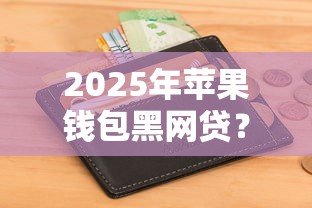2025年苹果钱包黑网贷？推荐五个征信花了还能下款的几千小额度平台