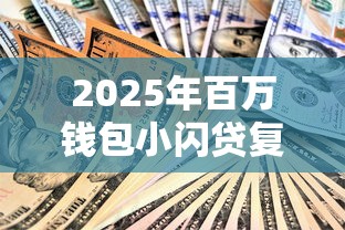 2025年百万钱包小闪贷复贷被拒，梳理5个黑白花户必过的贷款平台