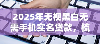 2025年无视黑白无需手机实名贷款，梳理五个平台借款容易通过不看征信的