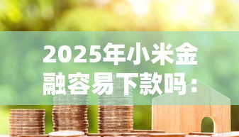 2025年小米金融容易下款吗：整合5个有车贷款平台