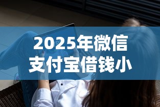 2025年微信支付宝借钱小程序？试试这五个2025年哪些借款平台不查征信大数据