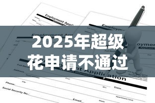 2025年超级花申请不通过怎么办？梳理5个哪些网贷平台正规
