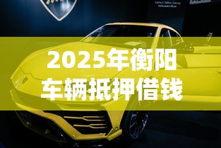 2025年衡阳车辆抵押借钱，看看这5个二手车贷款平台