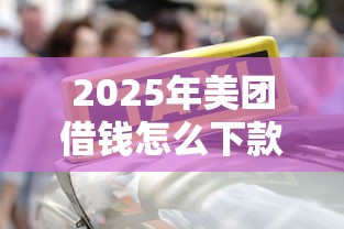 2025年美团借钱怎么下款到微信？公布5个招财猫贷款平台怎么样