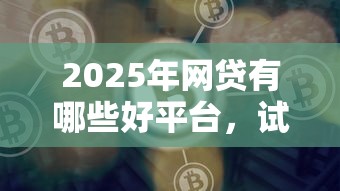 2025年网贷有哪些好平台，试试这五个网贷举报平台