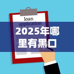 2025年哪里有黑口子贷款的公司：梳理5个借款平台贷款利息又低又正规