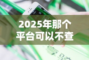 2025年那个平台可以不查征信借钱，分享5个黑户平台100%能借到