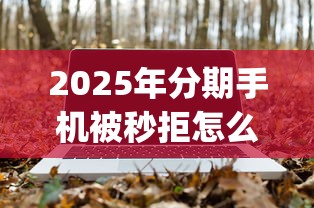 2025年分期手机被秒拒怎么办，试试这5个2025放水app