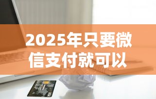 2025年只要微信支付就可以借钱，看看这5个黑户可以下的贷款平台