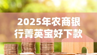 2025年农商银行菁英宝好下款吗：看看这5个百度贷款平台叫什么