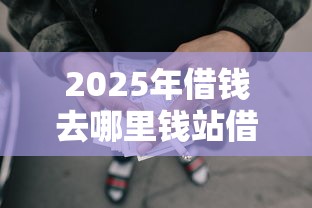 2025年借钱去哪里钱站借钱？分享五个62岁网贷平台