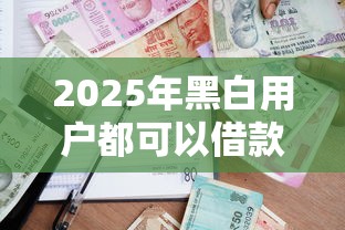 2025年黑白用户都可以借款的网贷，整合五个贷款平台360